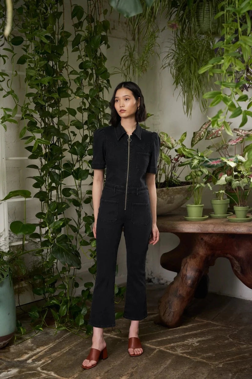 Kit All In One Washed Black Fox Feather