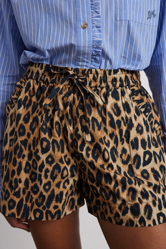 Fox Pattern Print Women's Shorts