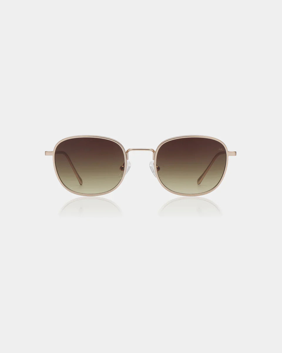 Hello Sunglasses Matte Gold
