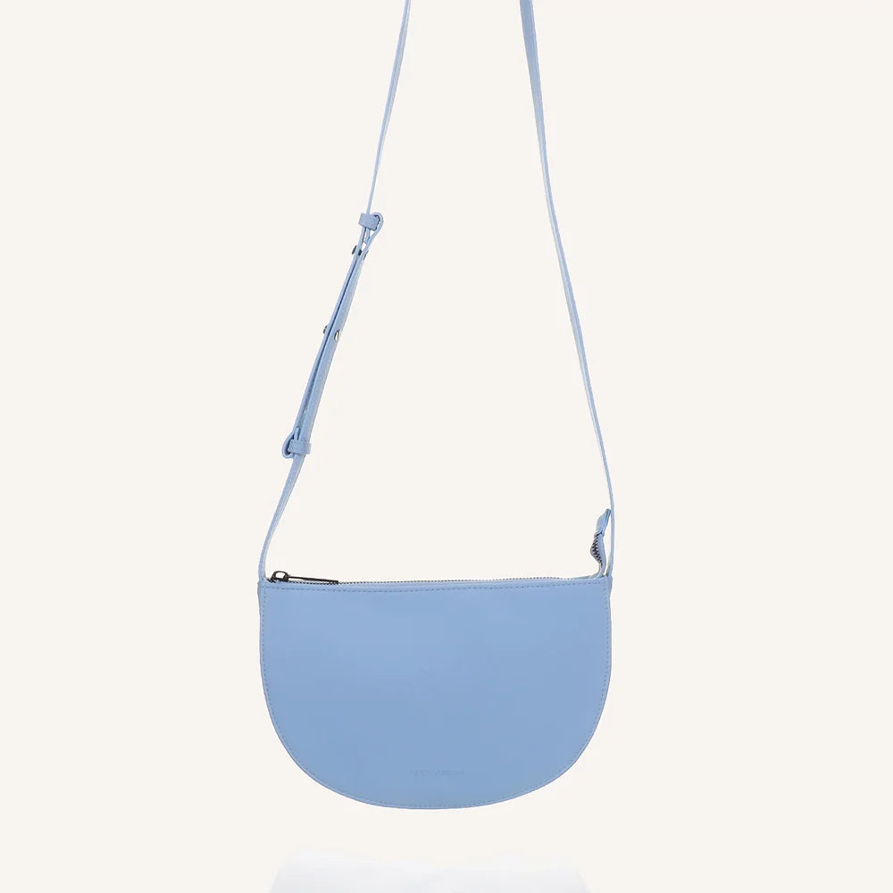 Farou Shoulder Bag Blue Sky Fox Feather