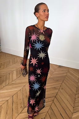 Black Star Soho Mesh Dress